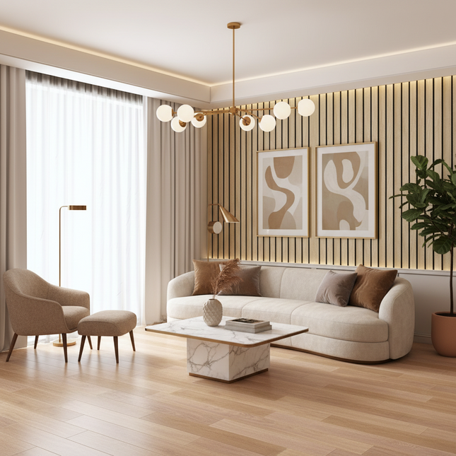 Peekaboo Studio Wood Grain Self-Adhesive Wallpaper - Waterproof & Mois