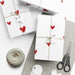 Peekaboo Valentine Eco-Friendly Gift Wrap with USA-Made Elegance