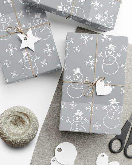 Elegant Holiday Gift Wrap Collection with Matte & Satin Options