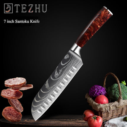 Stainless Steel Fruit Knife Portable 5 Inch Lightweight Versatile Tool