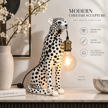 Modern Cheetah Sculpture — Decorative Animal Figurine for Home & Living Figurines modern-creativity-cheetah-sculpture-room-decoration-animal-figurine-model-living-room-table-home-decor-and-accessories-ornaments Home & Garden > Home Décor > Sculptures & Figurines