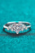 Exquisite Heart-Shaped Moissanite Ring with 1 Carat Sparkle