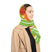 Autumn Elegance Poly Voile Scarf - Artisan Crafted in the United States
