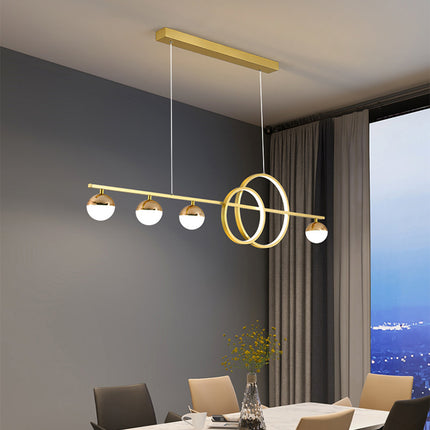 Rectangular Table Lamp Creative New Dining Room Bar Simple Modern Chan