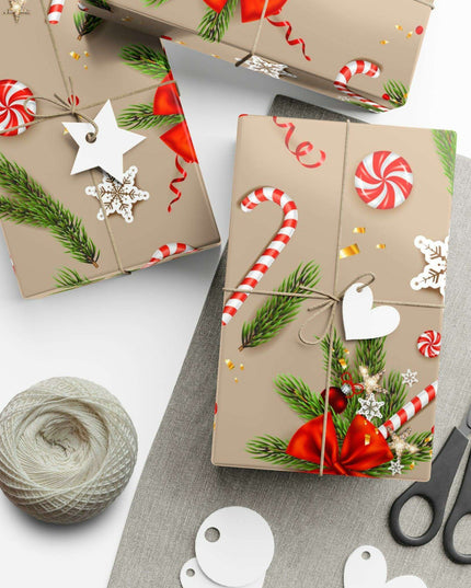 Elegant Custom 3D Holiday Gift Wrap Collection - Artisan-Made in the USA