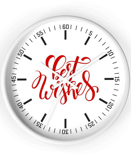 Opulent Holiday Chic Wall Clock - An Exquisite Timekeeper for Elegant Interiors