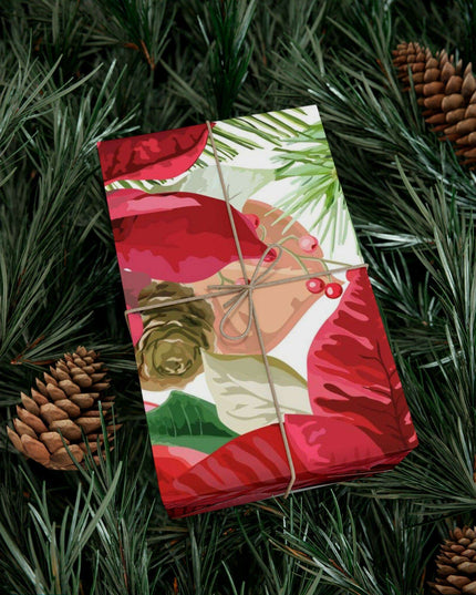 Sophisticated Holiday Gift Wrap Ensemble - Artisan Crafted in the USA
