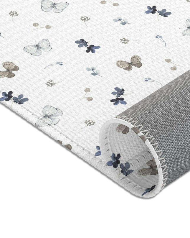 Elegant Chenille Floral Area Rugs - Timeless Style and Comfort Collection