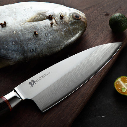 Japanese Style Sashimi Knife – Salmon Bone, 70Cr15MoV High Carbon Stainless Steel