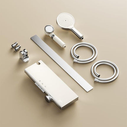 AliKopy Modern Concealed Shower Set with Easy Installation & Storage S