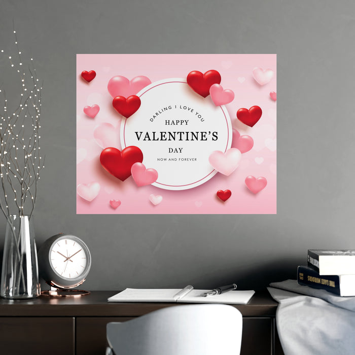 Valentine Matte Posters - Elegant Home Decor Art Prints