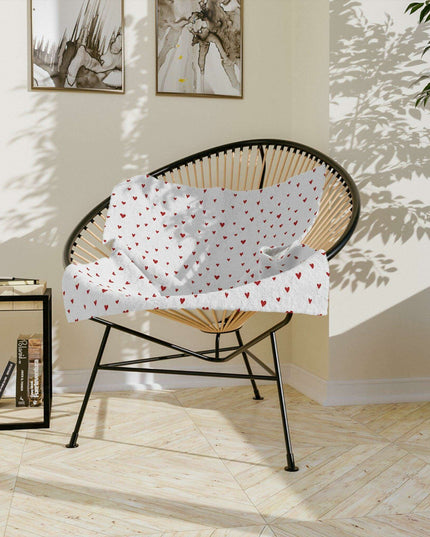 Winter Wonderland Luxe Velveteen Fleece Throw by Maison d'Elite