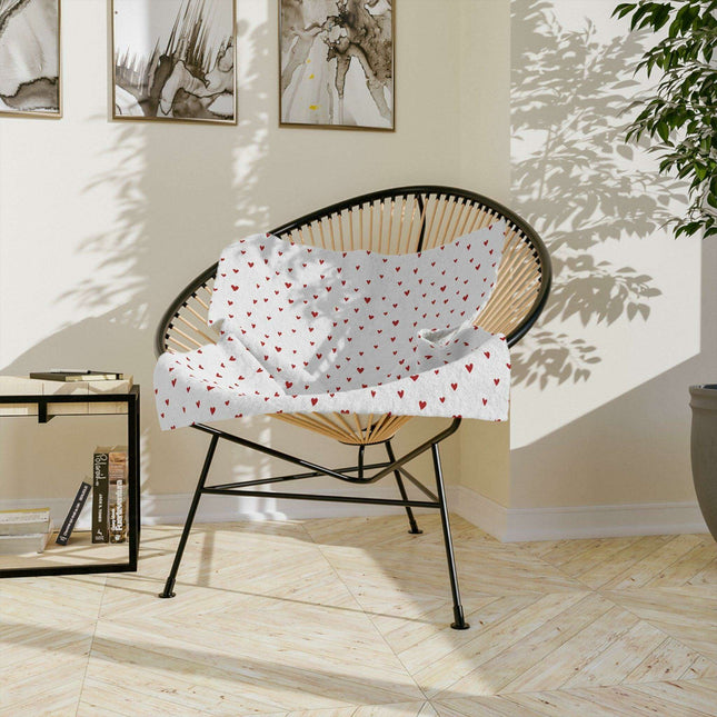 Winter Wonderland Luxe Velveteen Fleece Throw by Maison d'Elite