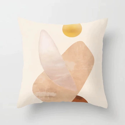 Abstract geometric portrait pillowcase home sofa cushion pillow cushio