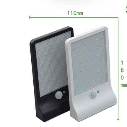 Solar Powered Outdoor Garden Light with 36 LEDs and 2200mAh Battery