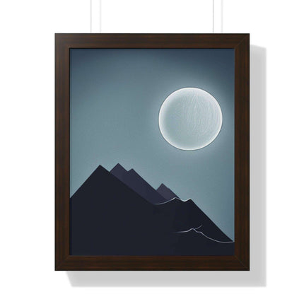 Celestial Harmony Eco-Conscious Framed Art Print