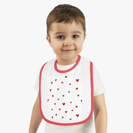 Stylish Baby Fleece Feeding Bib - Soft, Cozy, and Practical for Mealtime