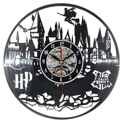 Magical Harry Potter LED Wall Clock with Remote and Glow-in-the-Dark Features