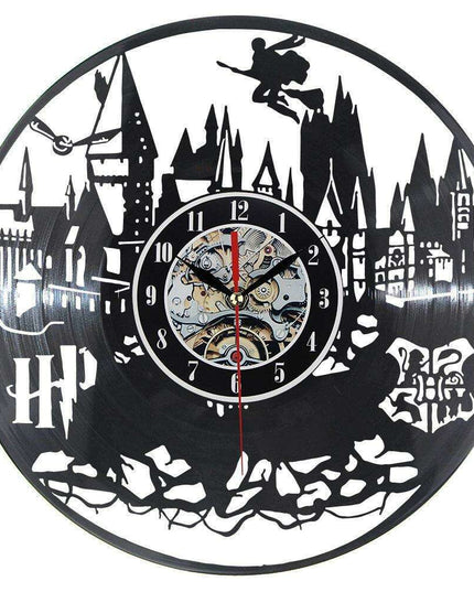 Magical Harry Potter LED Wall Clock with Remote and Glow-in-the-Dark Features