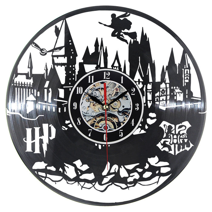 Harry Potter LED Luminous Vinyl Wall Clock with Remote Control
