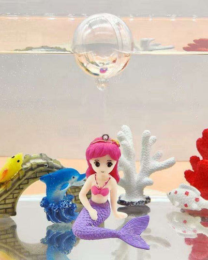 Aquatic Harmony: Chinese-Inspired Resin Sculpture for Enchanting Aquariums