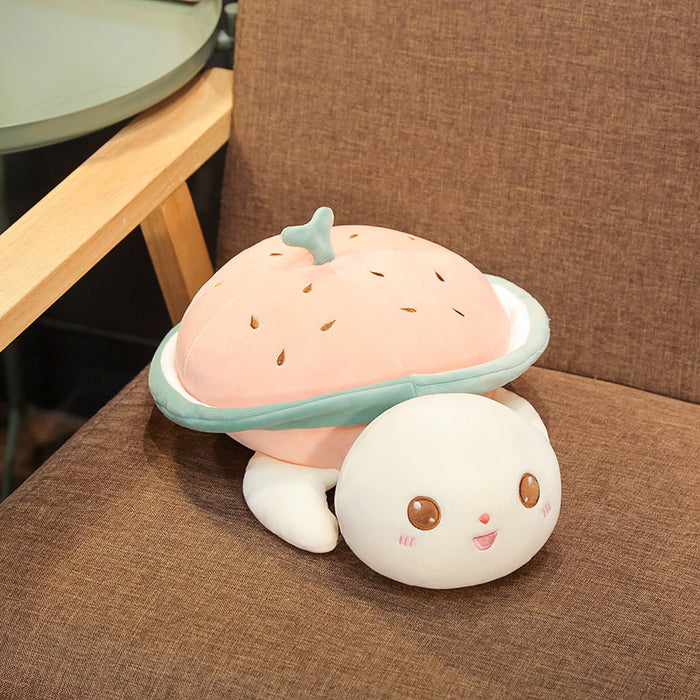 Watermelon Turtle Plush Pillow for Ultimate Relaxation
