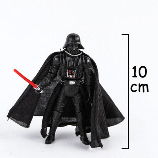 Space Wars Yoda Darth Vader Stormtrooper Action Figure Doll Toys The Force Awakens Jedi Master Yoda Anime Figures Lightsaber eprolo