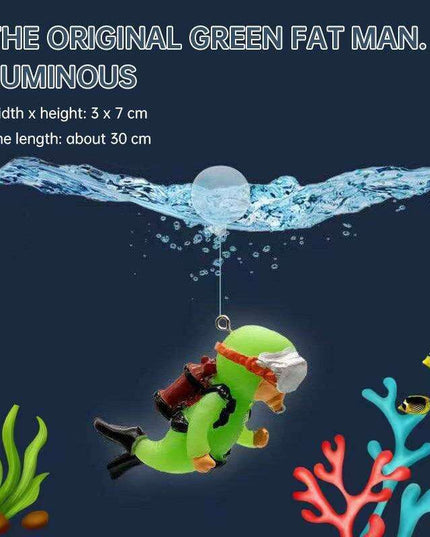 Aquatic Harmony: Chinese-Inspired Resin Sculpture for Enchanting Aquariums