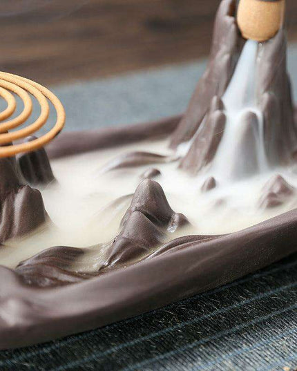 Elegant Purple Sand Incense Holder: Tradition Meets Contemporary Design