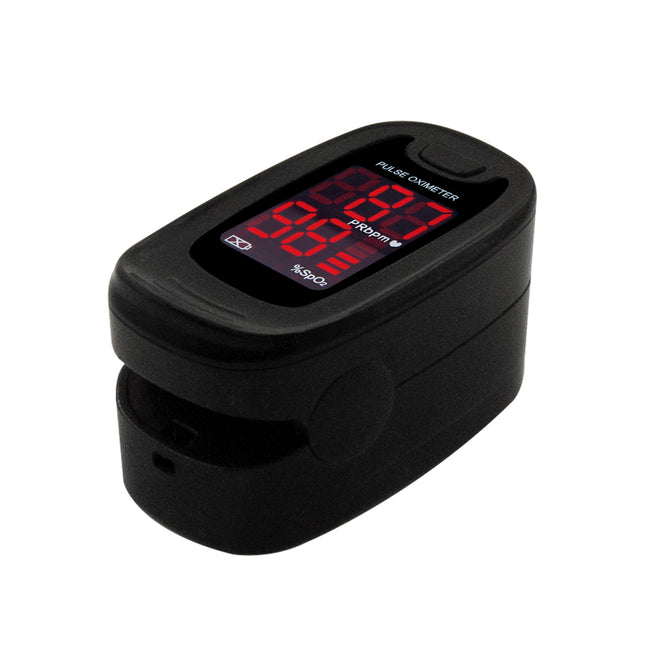 Contec CMS50M Pulse Oximeter Black Fingertip SpO2 PR Monitor LED