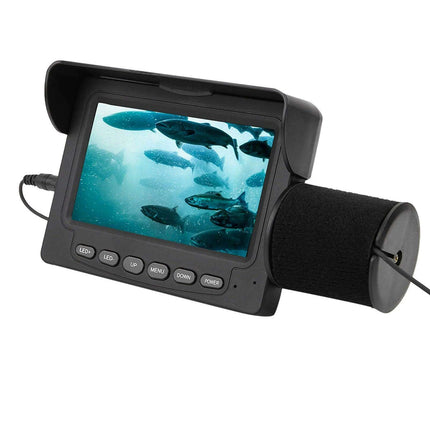 4.3-Inch HD Color Underwater Fishing Camera with 15m Cable and Night Vision LED Lights for Ultimate Exploration - Très Elite