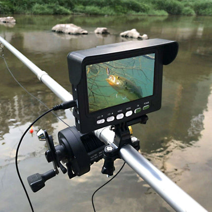 4.3-Inch HD Color Underwater Fishing Camera with 15m Cable and Night Vision LED Lights for Ultimate Exploration - Très Elite