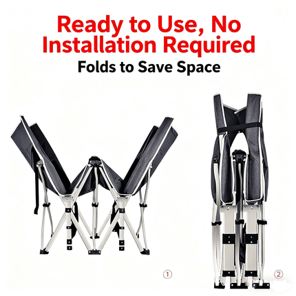 Portable Folding Bed – Lightweight, Easy Setup for Naps