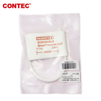Disposable Neonate Pediatric Upper Arm BP Cuff 6.9-11.7 cm for CONTEC Monitors