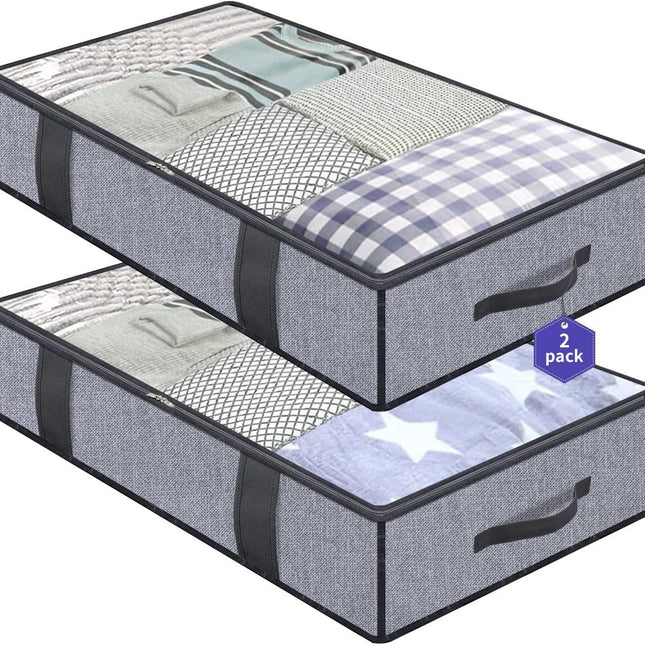 Non-Woven Quilt & Bedding Storage Bag — Dust & Bug Protection, 100×50×15 cm