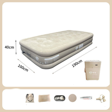 Peekaboo Studio Thickened Flocking Folding Floatation Bed - Durable &