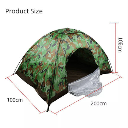 1–2 Person Hiking Tent — Waterproof, Lightweight & Easy Setup
