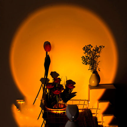 Sunset Night Light Astronaut Atmosphere USB Plug In 5W