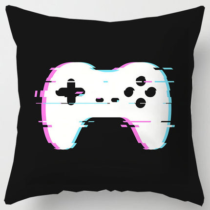 Gamepad Button Printing Car Cushion Cover
