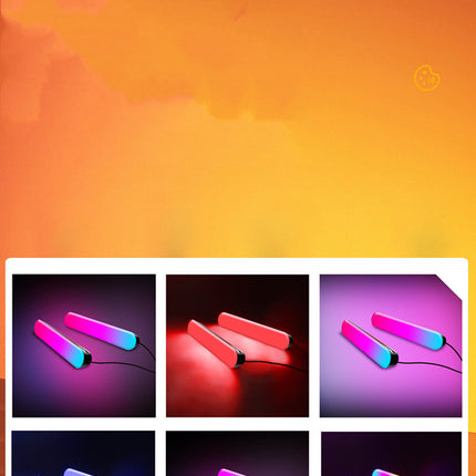 RGB Music Bluetooth Ambient Light For Desktop Voice Activated Lamp