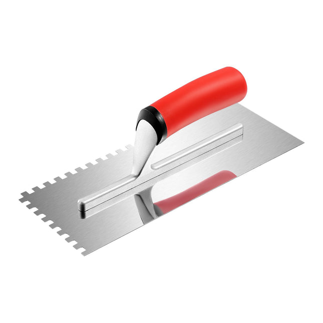 Peekaboo Studio Stainless Steel Tile Trowel - Ergonomic Grip, Pro Grad