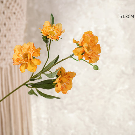 Peekaboo Studio Artificial Chrysanthemum Flower Wheel - Realistic Desi