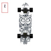 Owl / Paint Bracket Black Roller