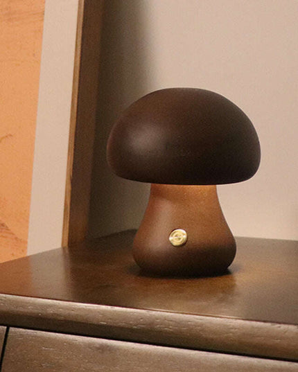 Mushroom Glow: Touch LED Night Light 🕯️✨