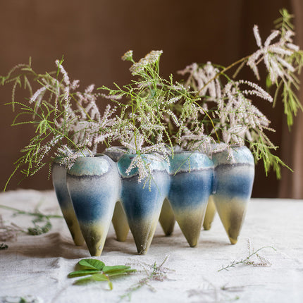 Suspended Ceramic Vase For Hydroponic Decoration Countertop Vase
