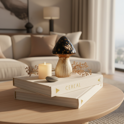 Ceramic Vase Decoration 18.5x15.5 cm Modern Home Accent