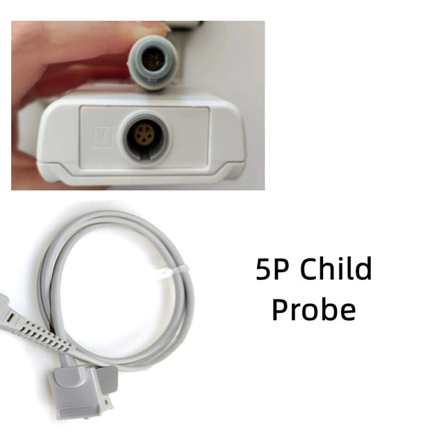 Contec SpO2 Probe Sensor For CMS60C CMS60D Pulse Oximeter Adult Child Neonatal
