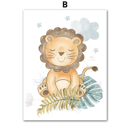 Nordic Mural Poster Baby Room Decoration