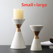 White / Small and large