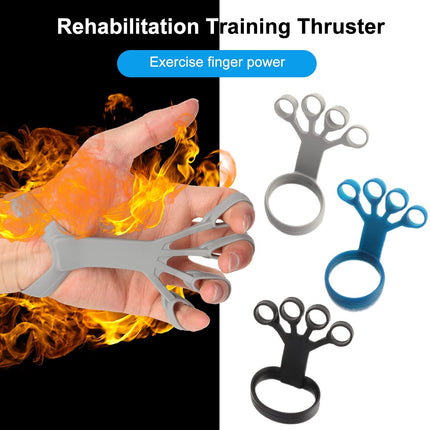 Silicone Grip Device Finger Exercise Stretcher Arthritis Hand Grip Tra
